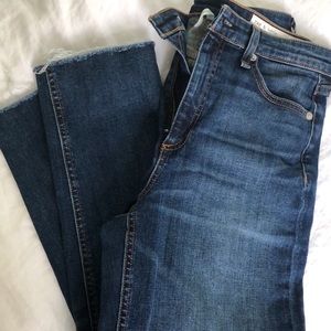 {rag & bone} Nina High Rise Ankle Cigarette Jeans Atlantic Sz.27